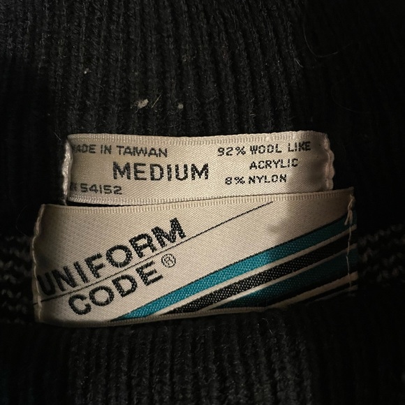 Vintage Uniform Code sweater - Picture 2 of 2